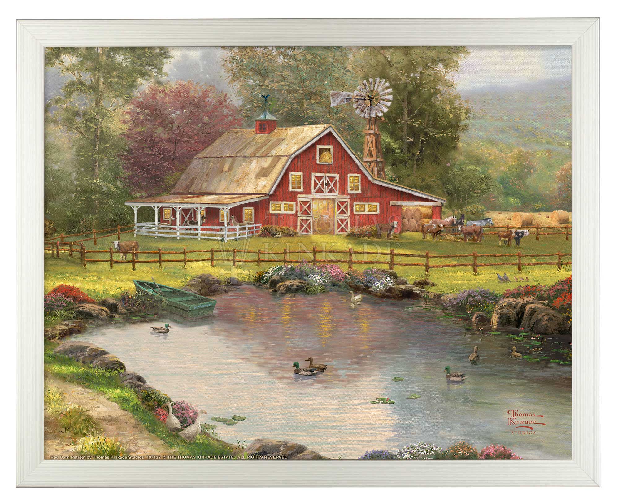 Red Barn Retreat - Art Prints - Image 2