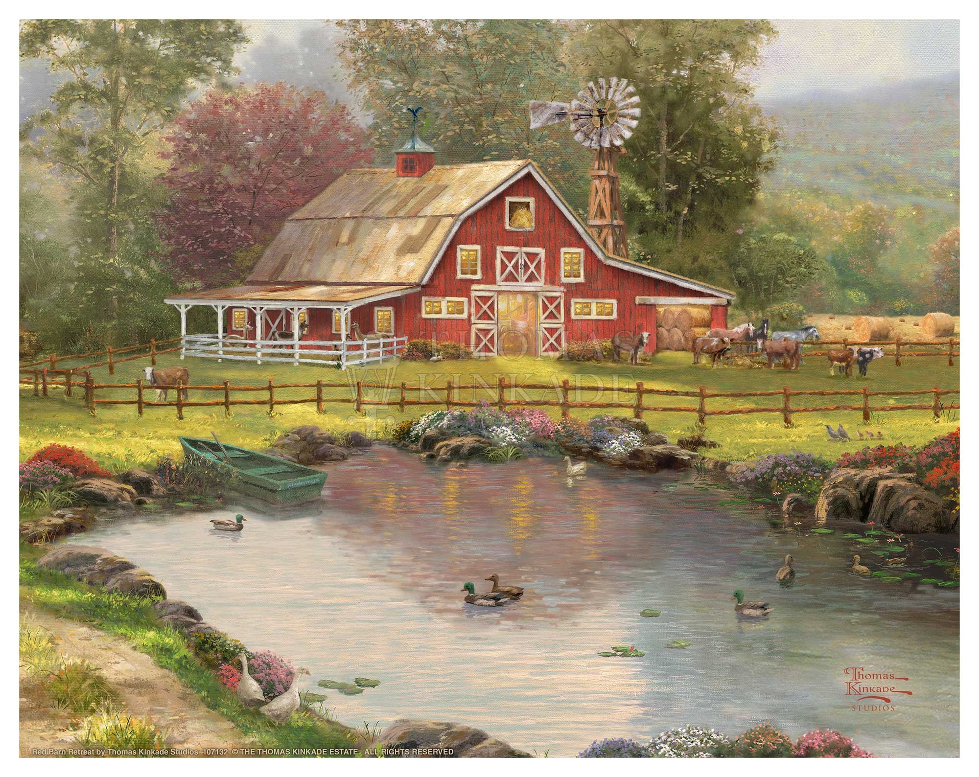 Red Barn Retreat - Art Prints - Image 5