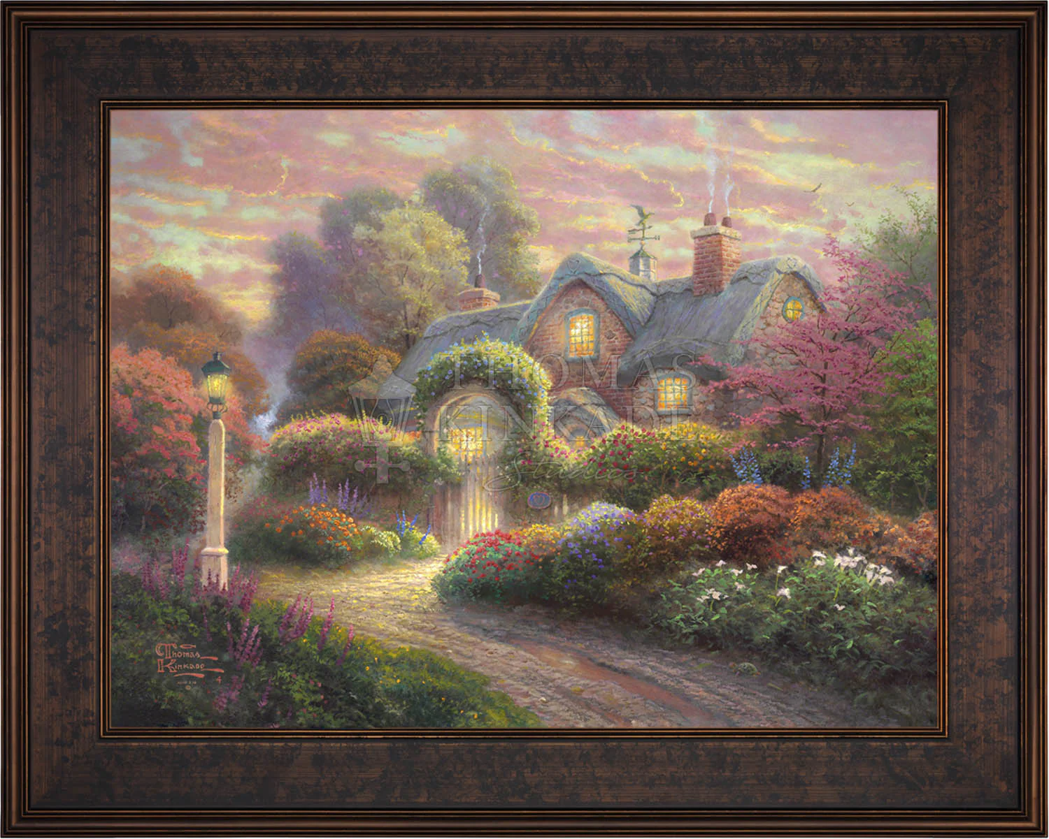 Rosebud Cottage - Limited Edition Canvas - Image 12