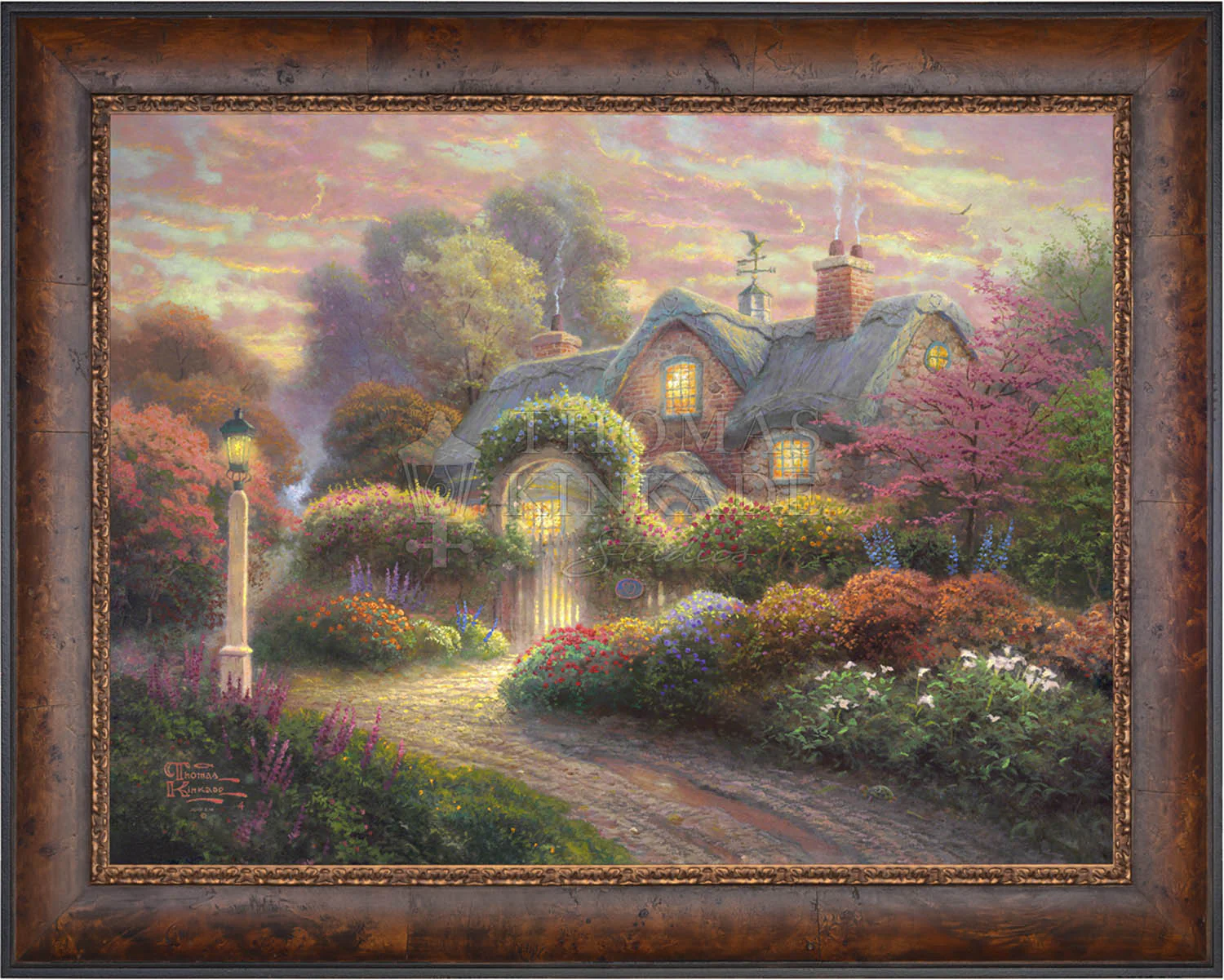 Rosebud Cottage - Limited Edition Canvas - Image 6