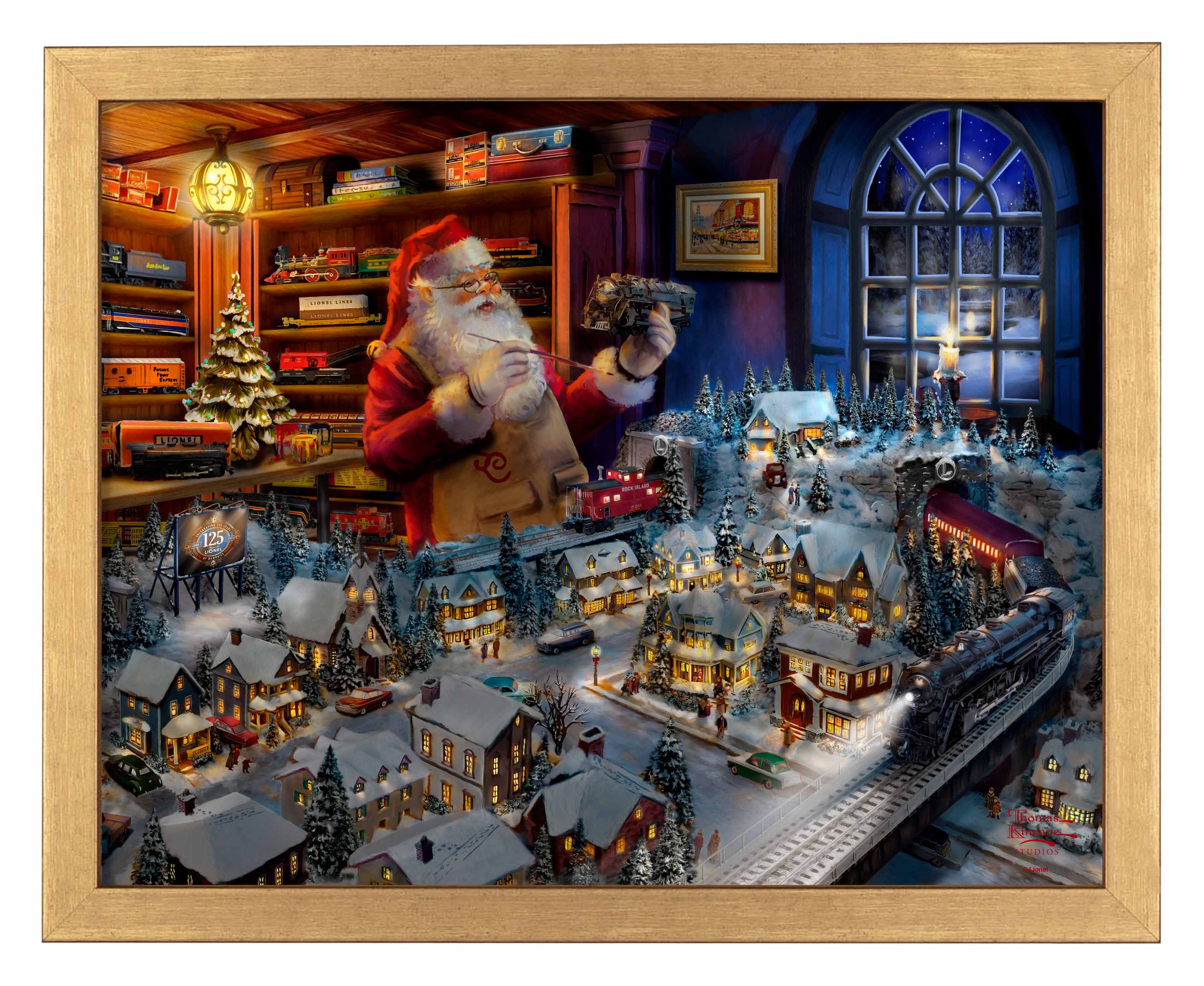 Santa's Final Touch - A Lionel Legacy - Art Prints - Image 5