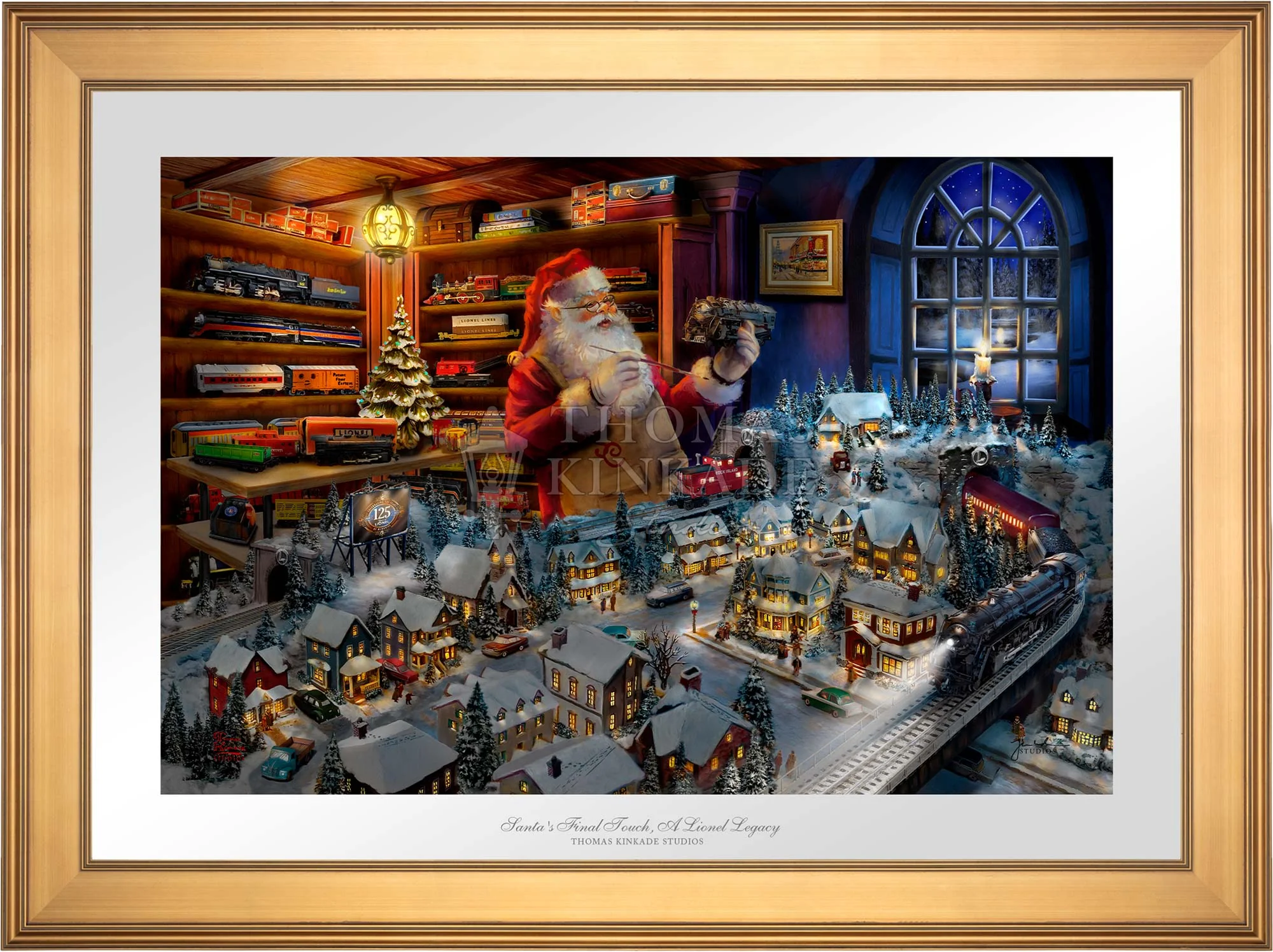 Santa's Final Touch - A Lionel Legacy - Limited Edition Paper - Image 4