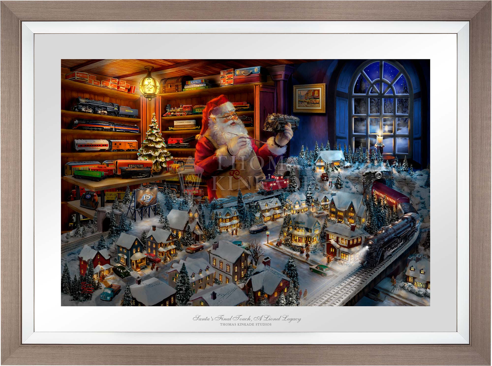 Santa's Final Touch - A Lionel Legacy - Limited Edition Paper - Image 5