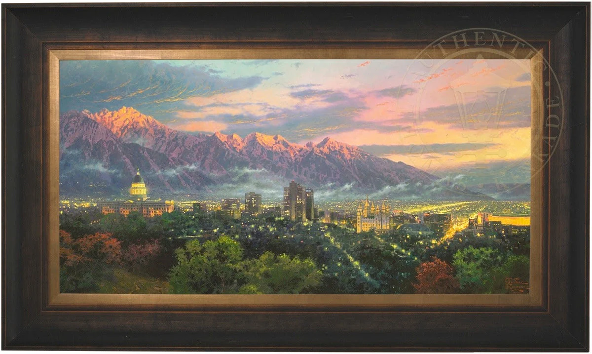 Salt Lake, City of Light - Limited Edition Canvas - Image 11