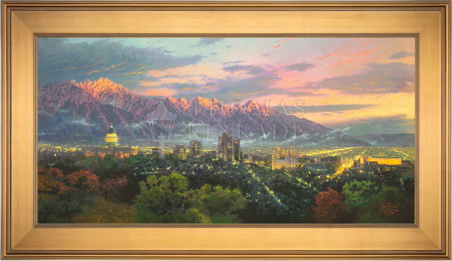 Salt Lake, City of Light - Limited Edition Canvas - Image 14