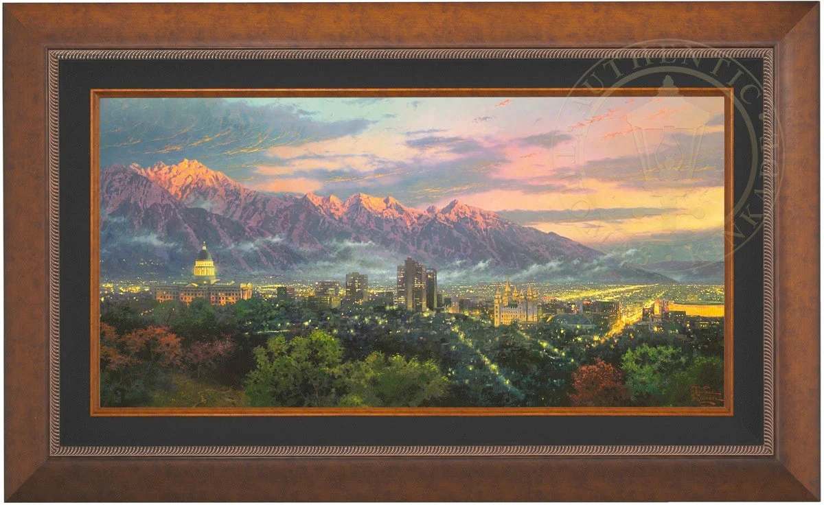 Salt Lake, City of Light - Limited Edition Canvas - Image 3