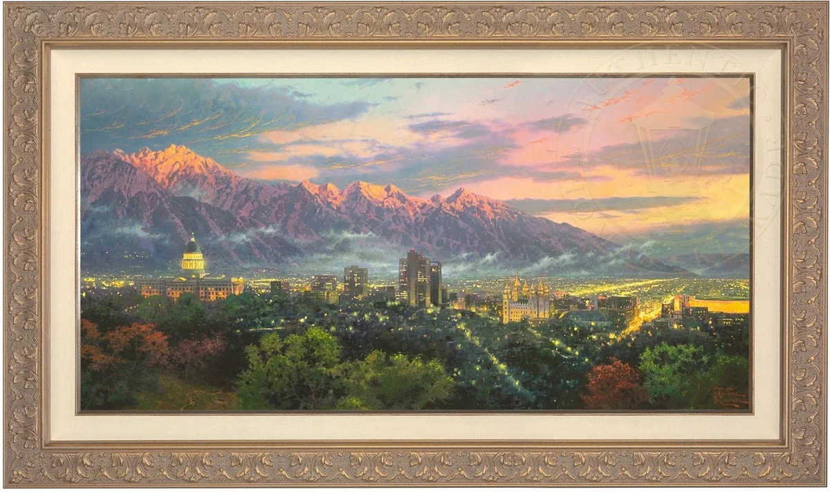 Salt Lake, City of Light - Limited Edition Canvas - Image 7