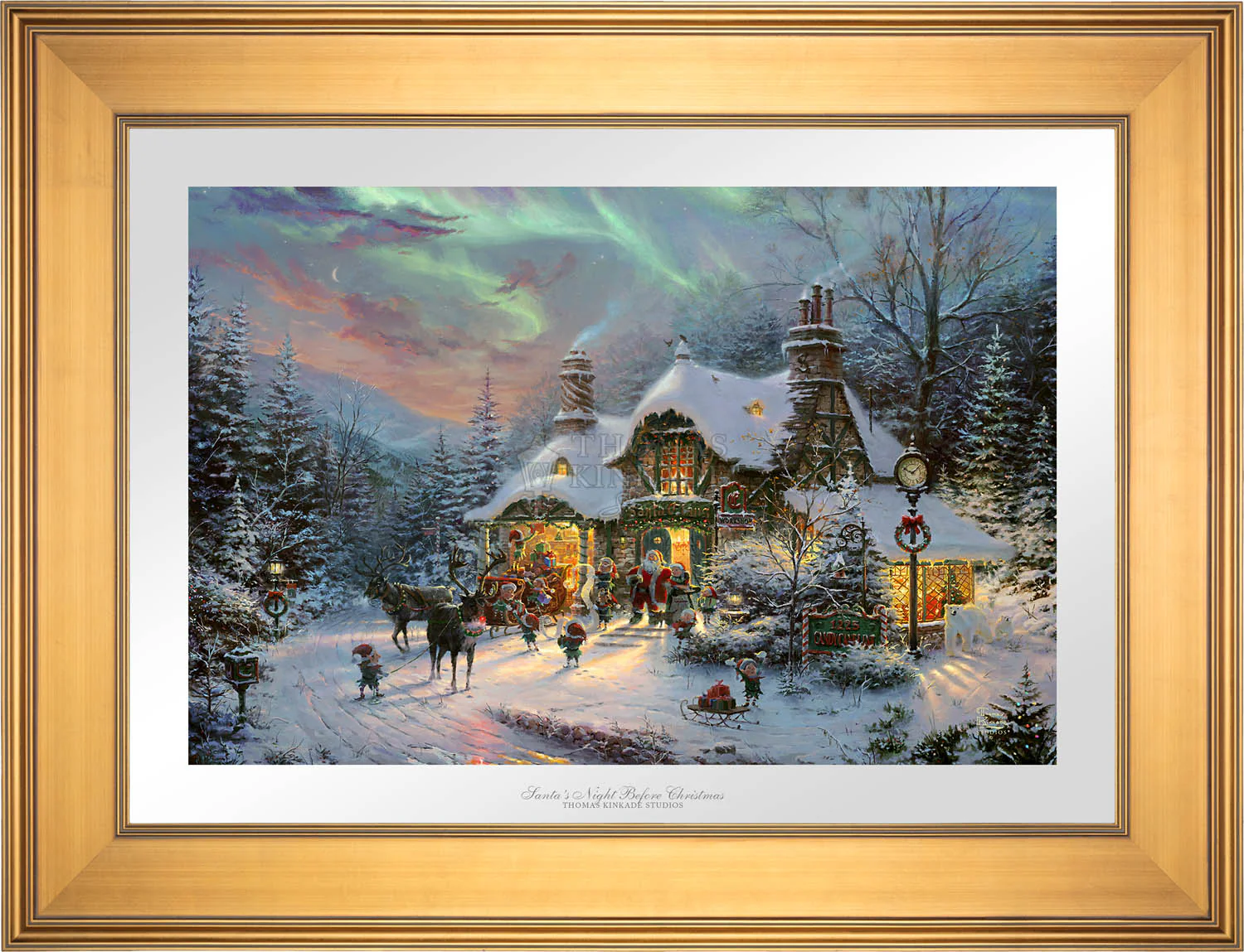 Santa's Night Before Christmas - Limited Edition Paper - Image 3