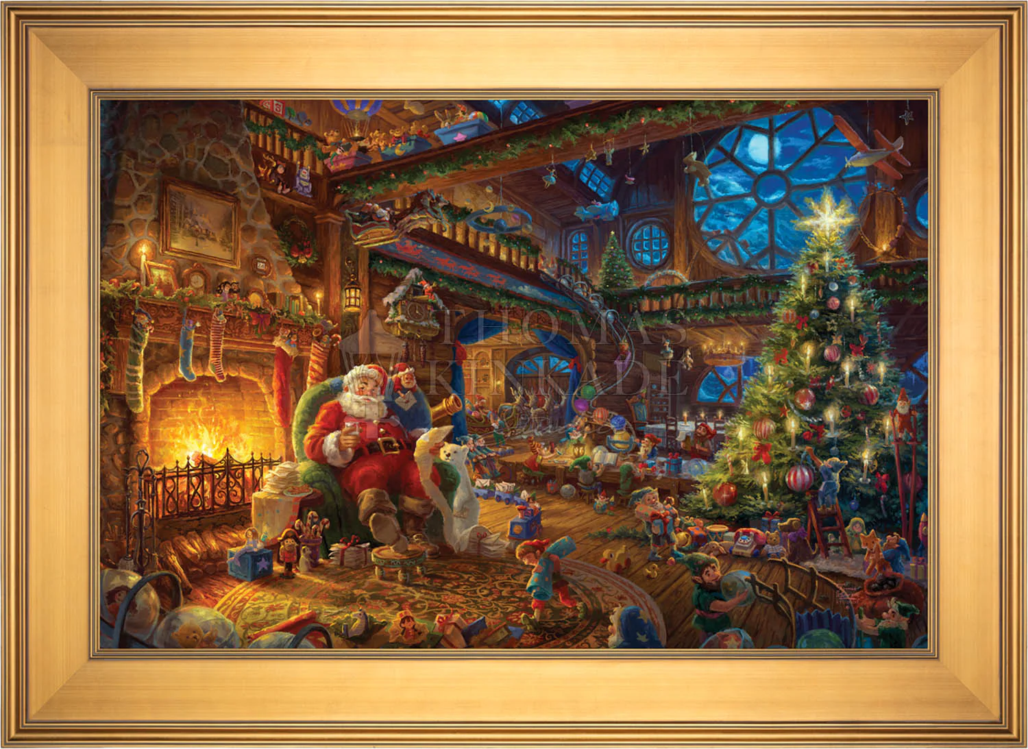 Santa's Workshop - Limited Edition Canvas - Image 14