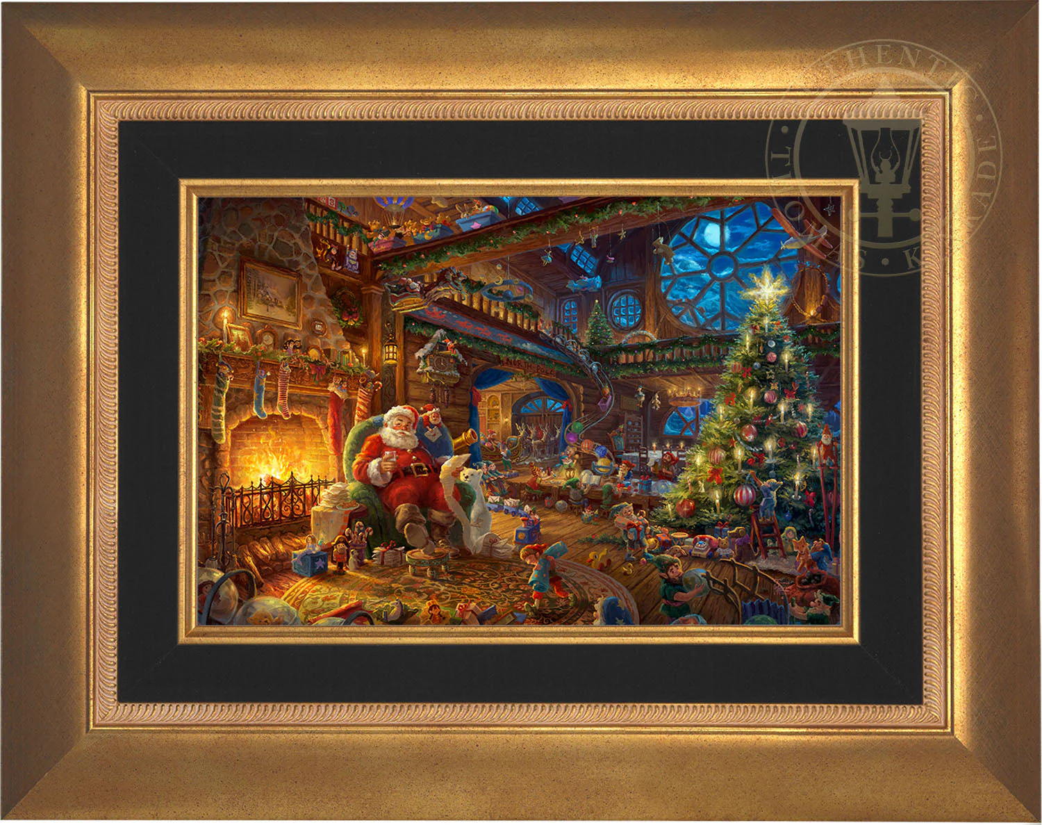 Santa's Workshop - Limited Edition Canvas - Image 4