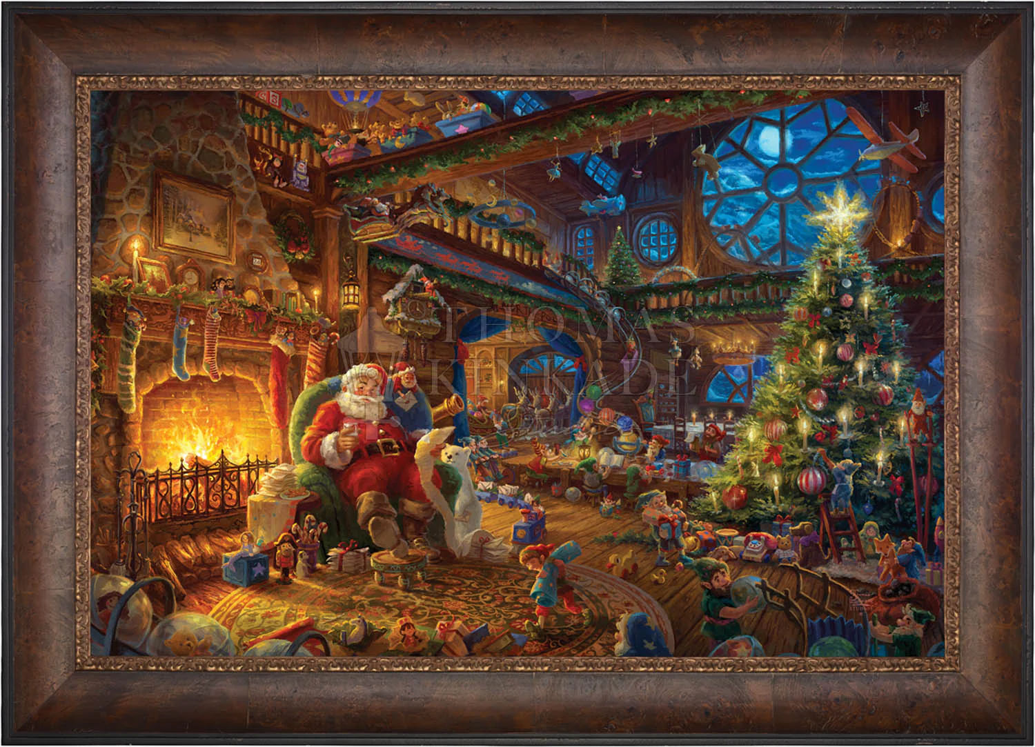 Santa's Workshop - Limited Edition Canvas - Image 6