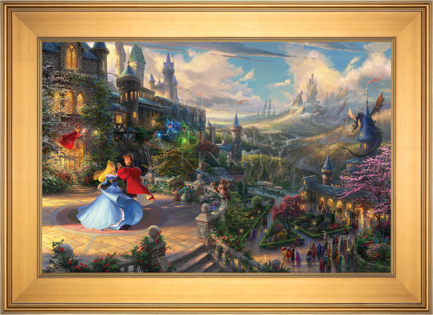 Disney Sleeping Beauty Dancing in the Enchanted Light- Limited Edition Canvas - Image 20