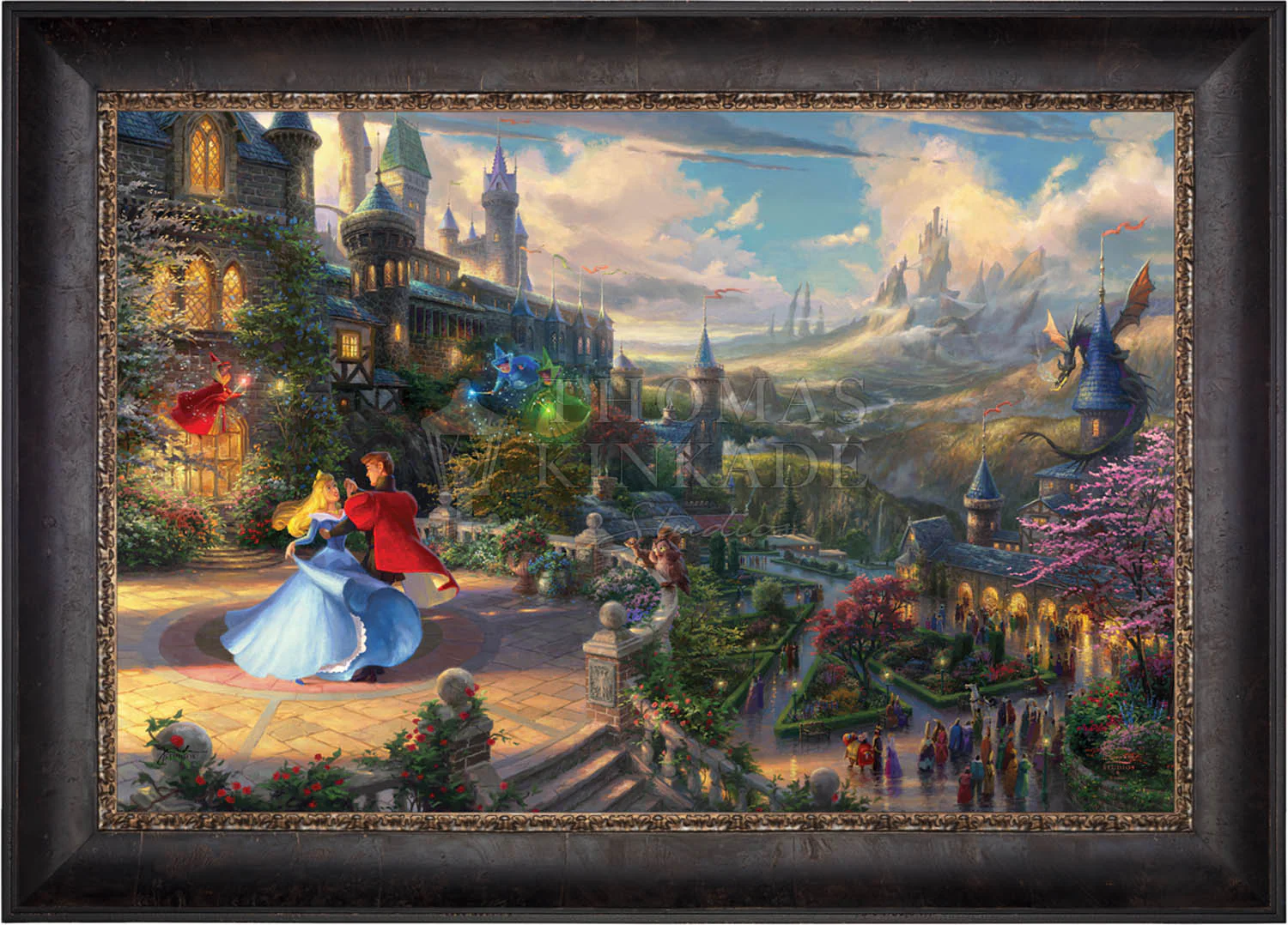 Disney Sleeping Beauty Dancing in the Enchanted Light- Limited Edition Canvas - Image 7