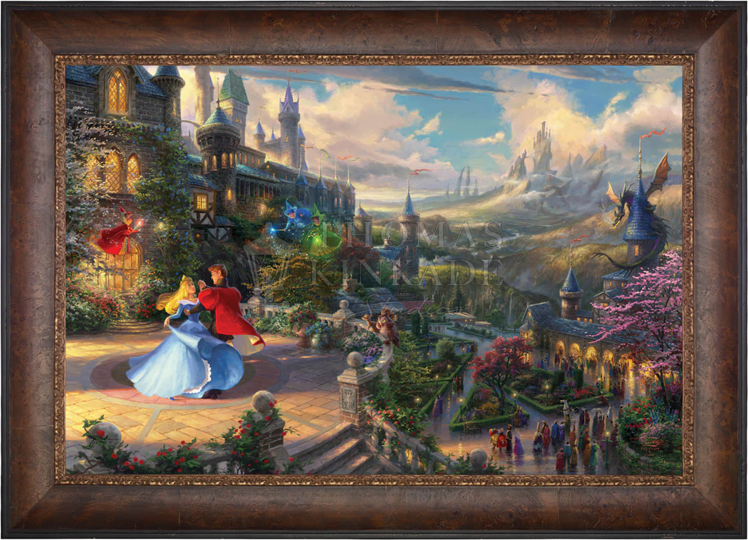 Disney Sleeping Beauty Dancing in the Enchanted Light- Limited Edition Canvas - Image 9
