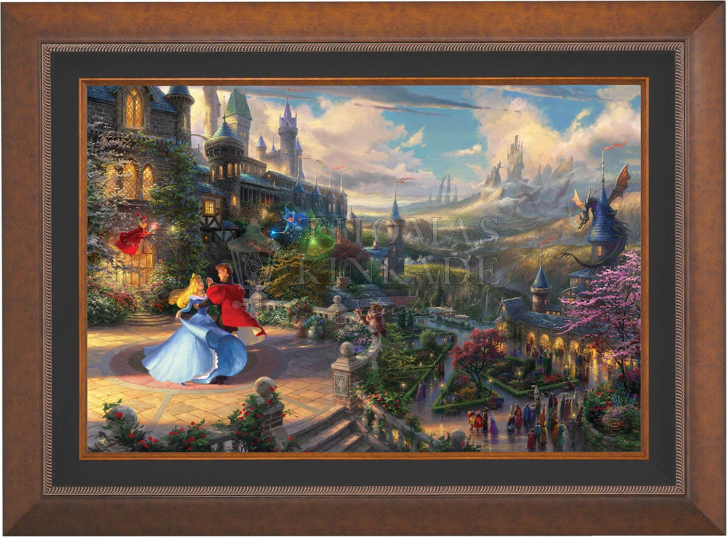 Disney Sleeping Beauty Dancing in the Enchanted Light- Jewel Edition Art - Image 3