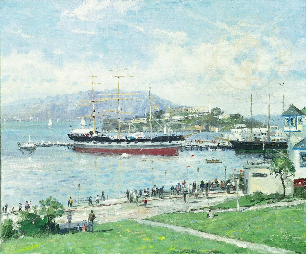 San Francisco, Alcatraz - Limited Edition Canvas - Image 17