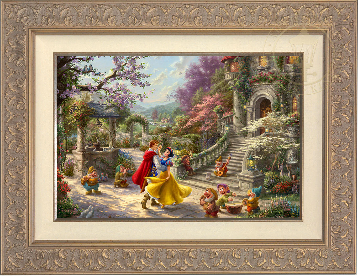 Disney Snow White Dancing in the Sunlight - Limited Edition Canvas - Image 10
