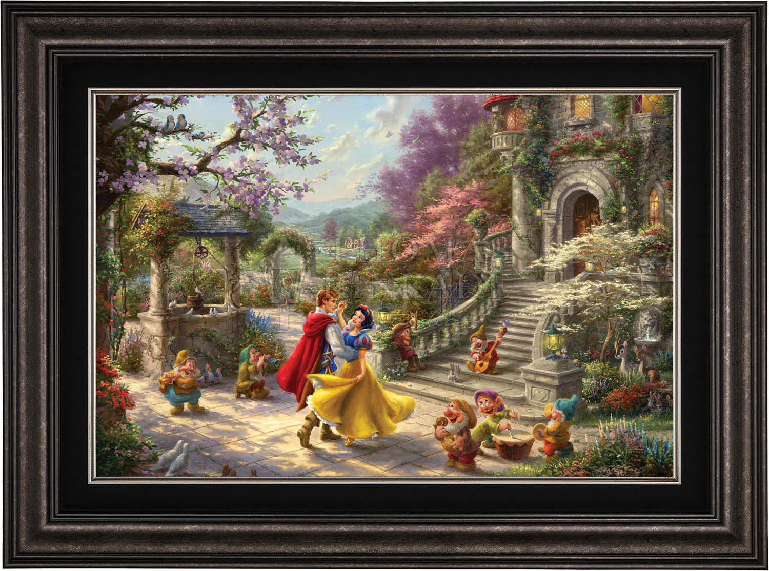 Disney Snow White Dancing in the Sunlight - Limited Edition Canvas - Image 13