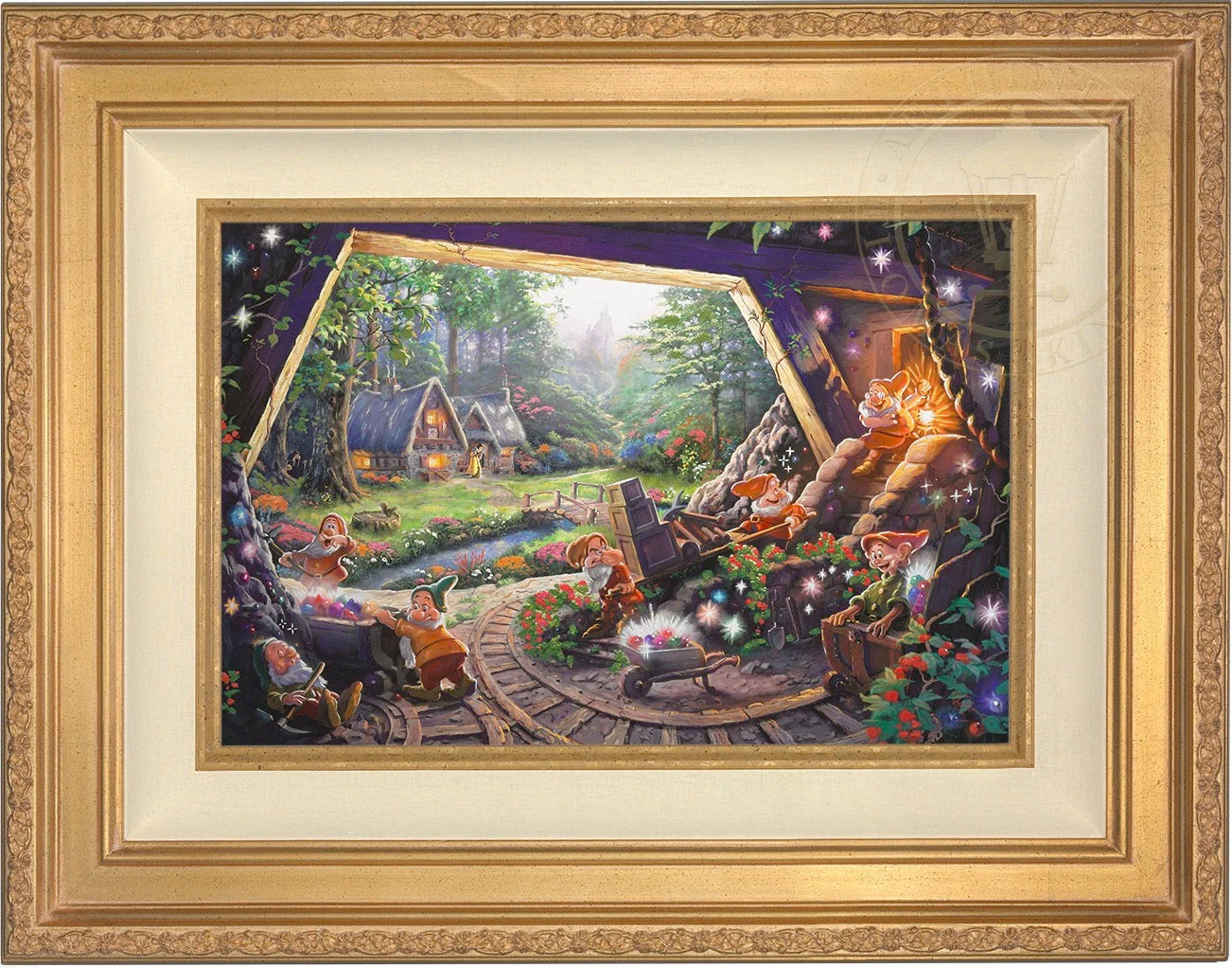 Disney Snow White and the Seven Dwarfs - Limited Edition Canvas - Image 2