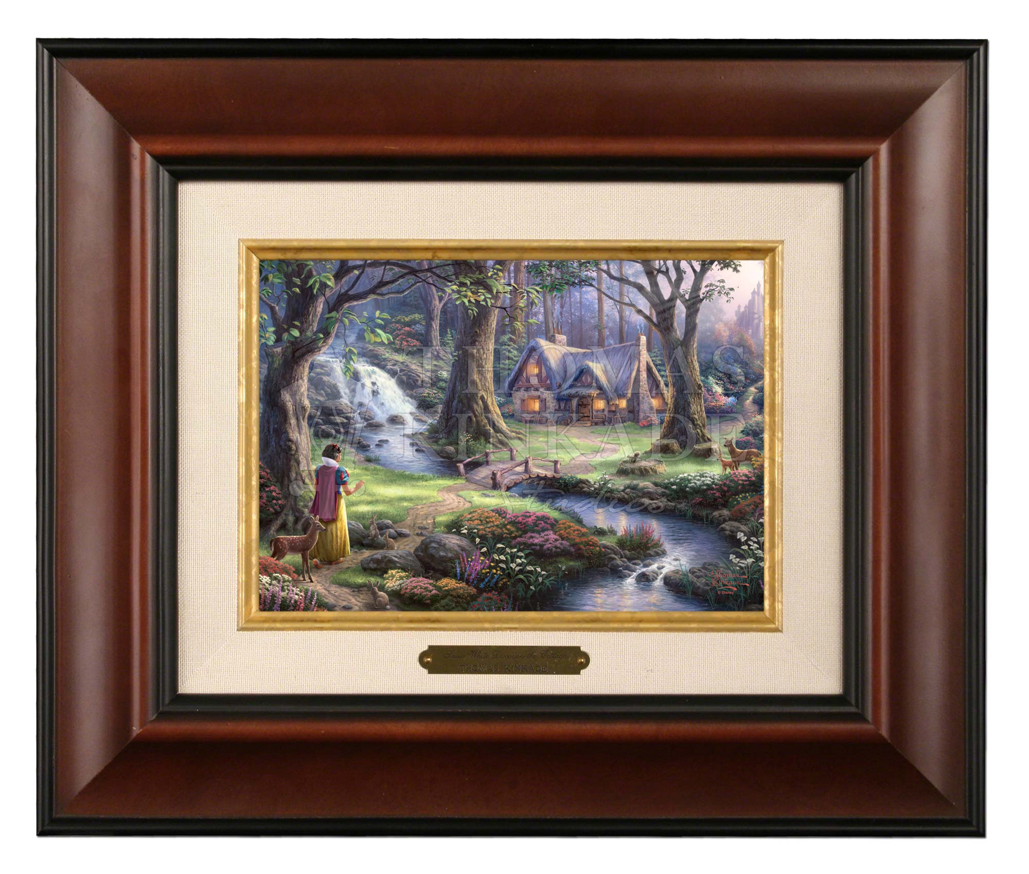 Disney Snow White Discovers the Cottage - Brushworks