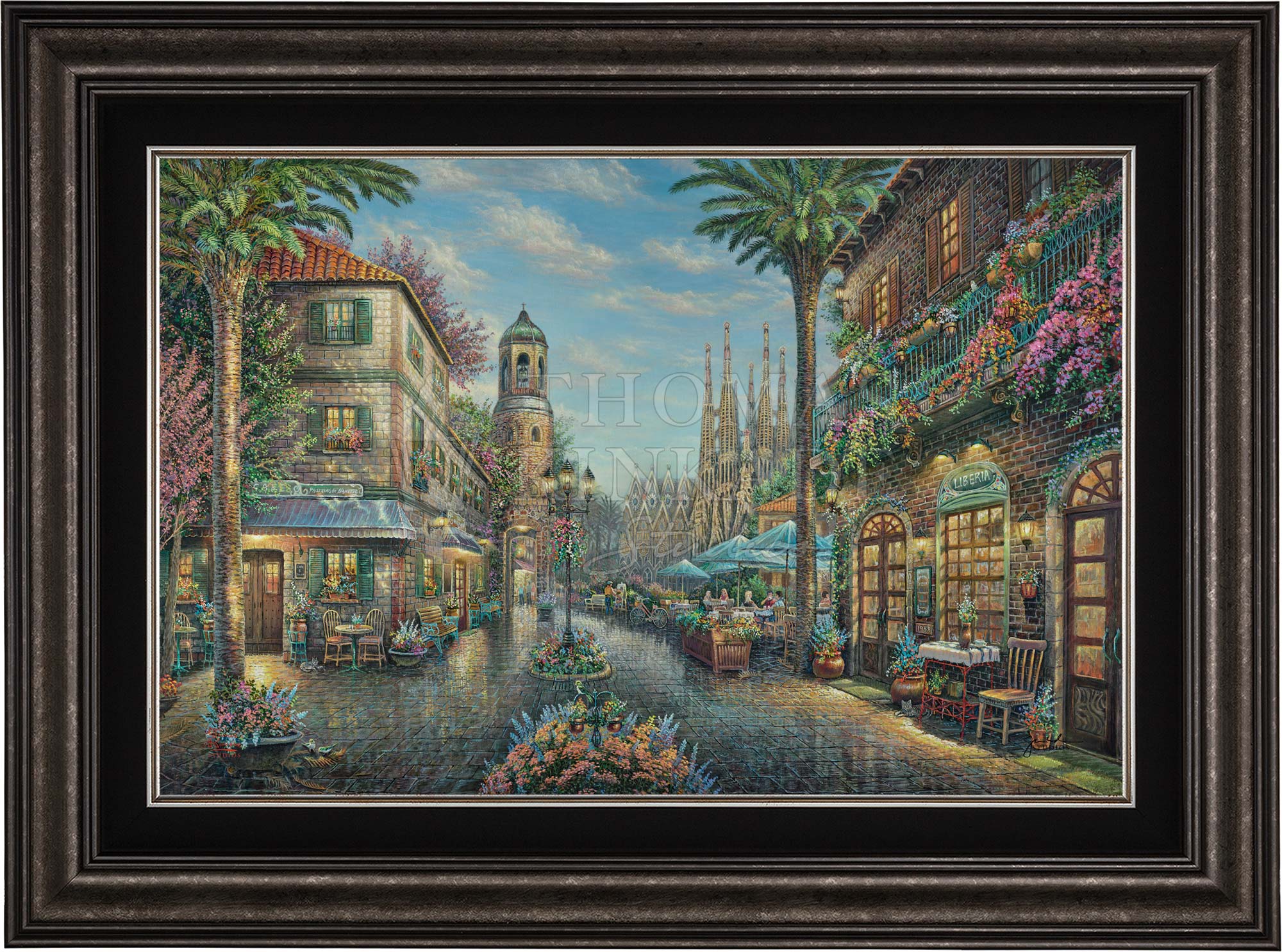 Spanish Café - Limited Edition Canvas - Image 2
