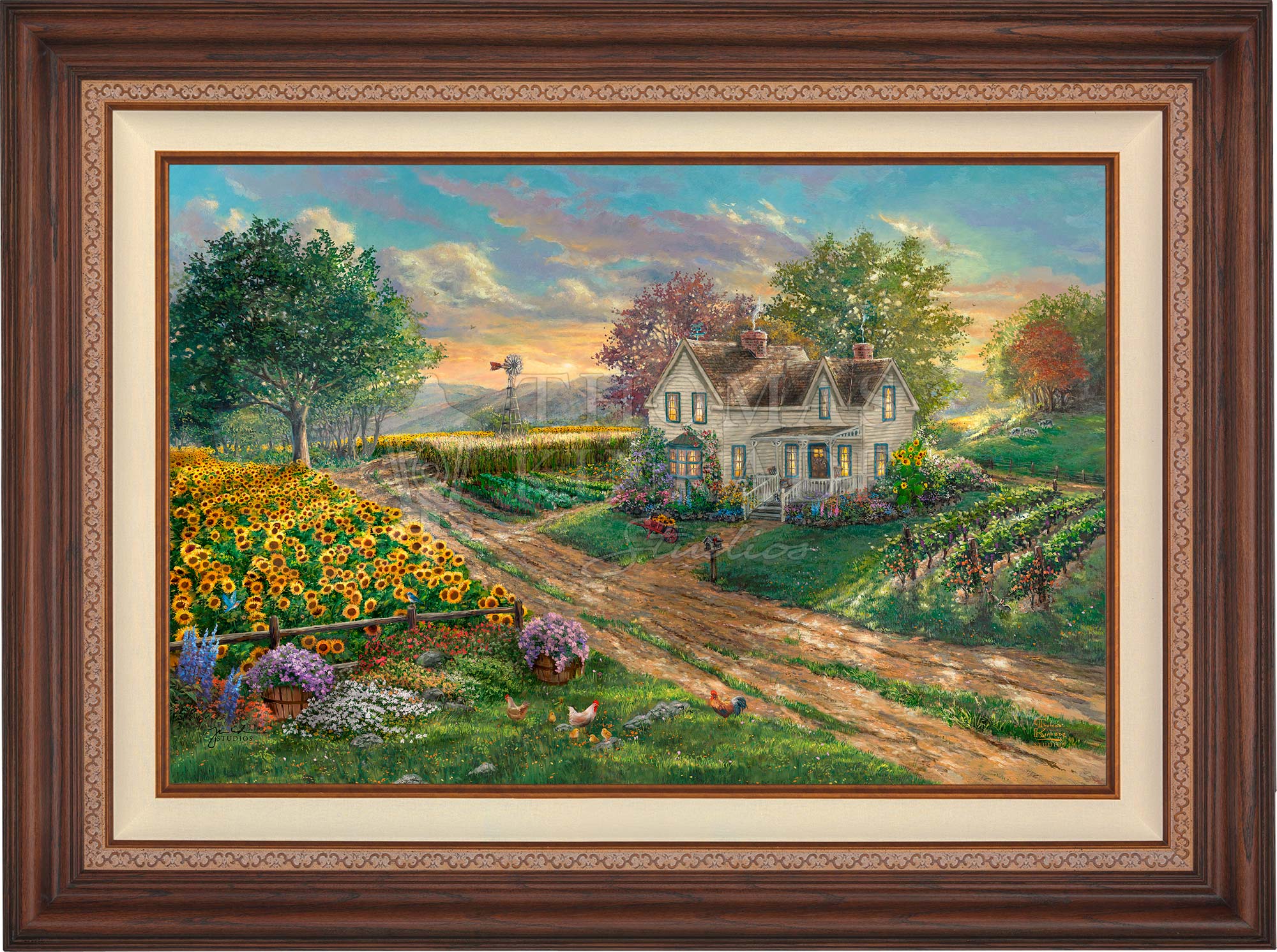 Sunflower Fields - Limited Edition Canvas - Image 10