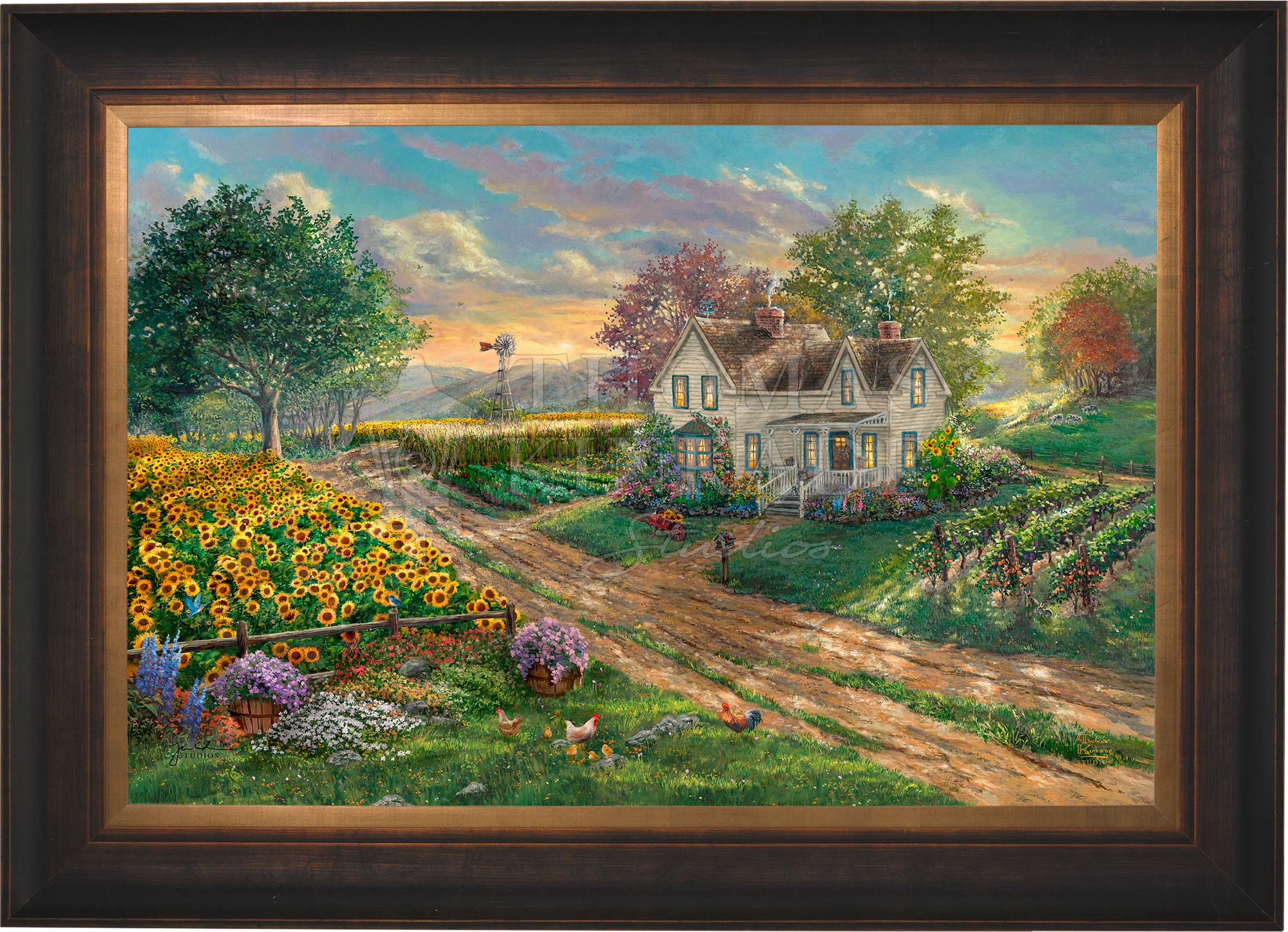 Sunflower Fields - Limited Edition Canvas - Image 11