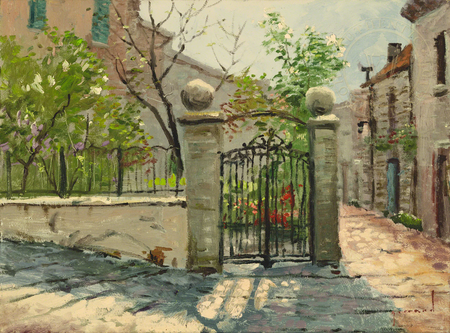 Sunlit Garden - Limited Edition Canvas