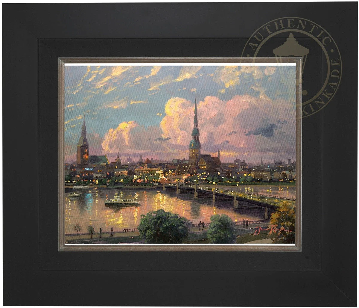 Sunset over Riga - Limited Edition Canvas - Image 8