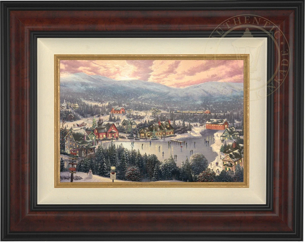 Sunset on Snowflake Lake - Limited Edition Canvas