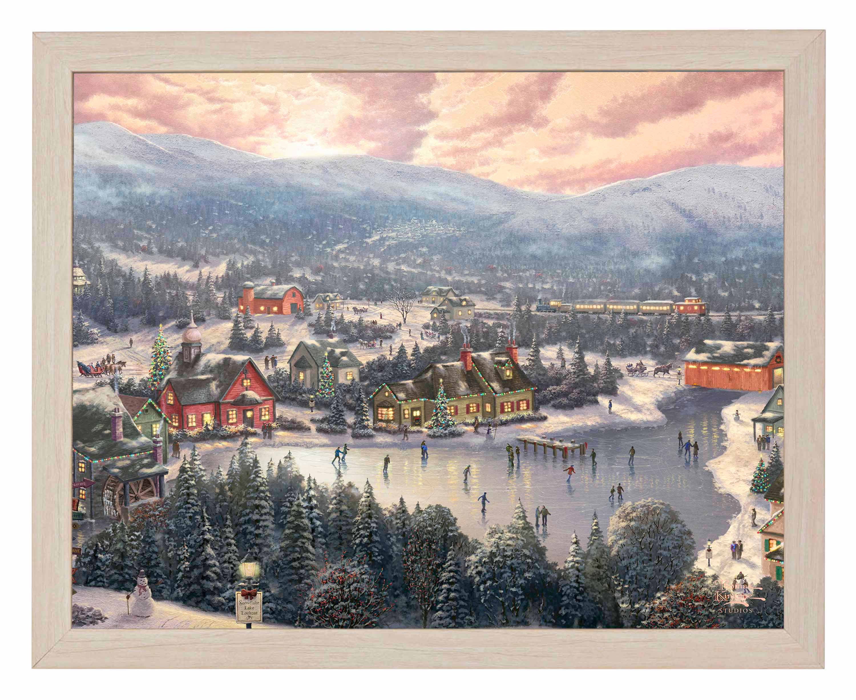 Sunset on Snowflake Lake - Art Prints - Image 4
