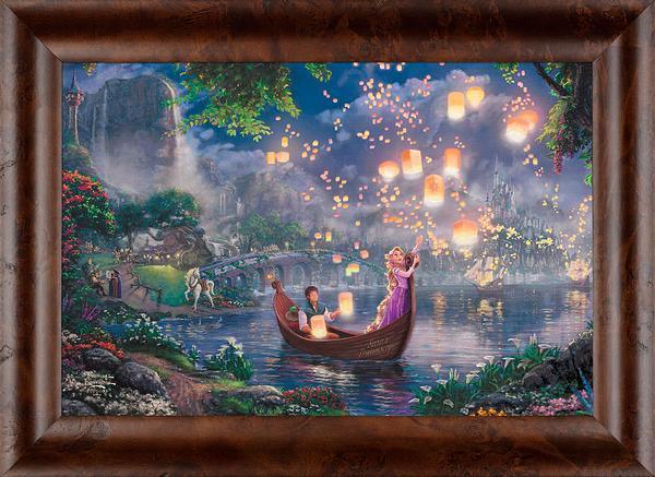 Disney Tangled - Personalized Framed Canvas