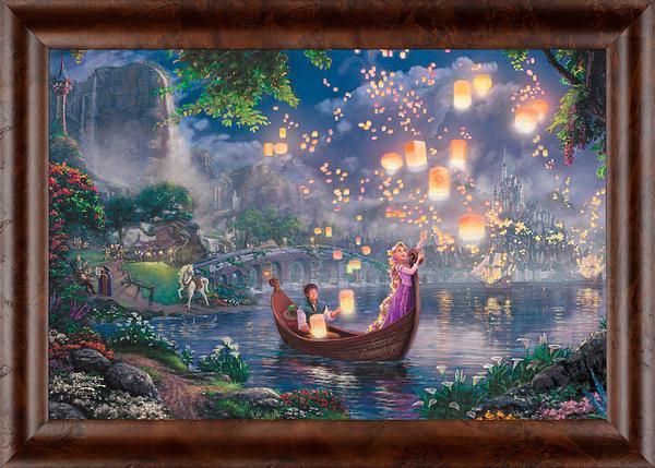 Disney Tangled - Personalized Framed Canvas - Image 2