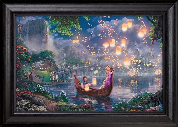 Disney Tangled - Personalized Framed Canvas - Image 3