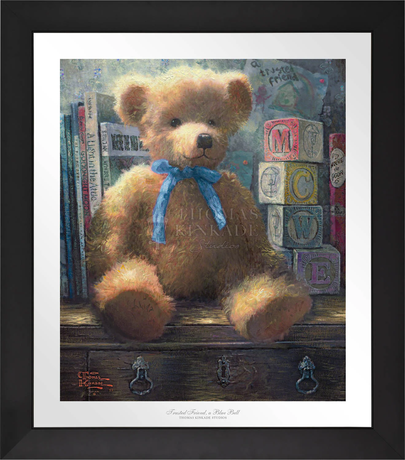 A Trusted Friend, Blue Bell - Limited Edition Paper - Image 4