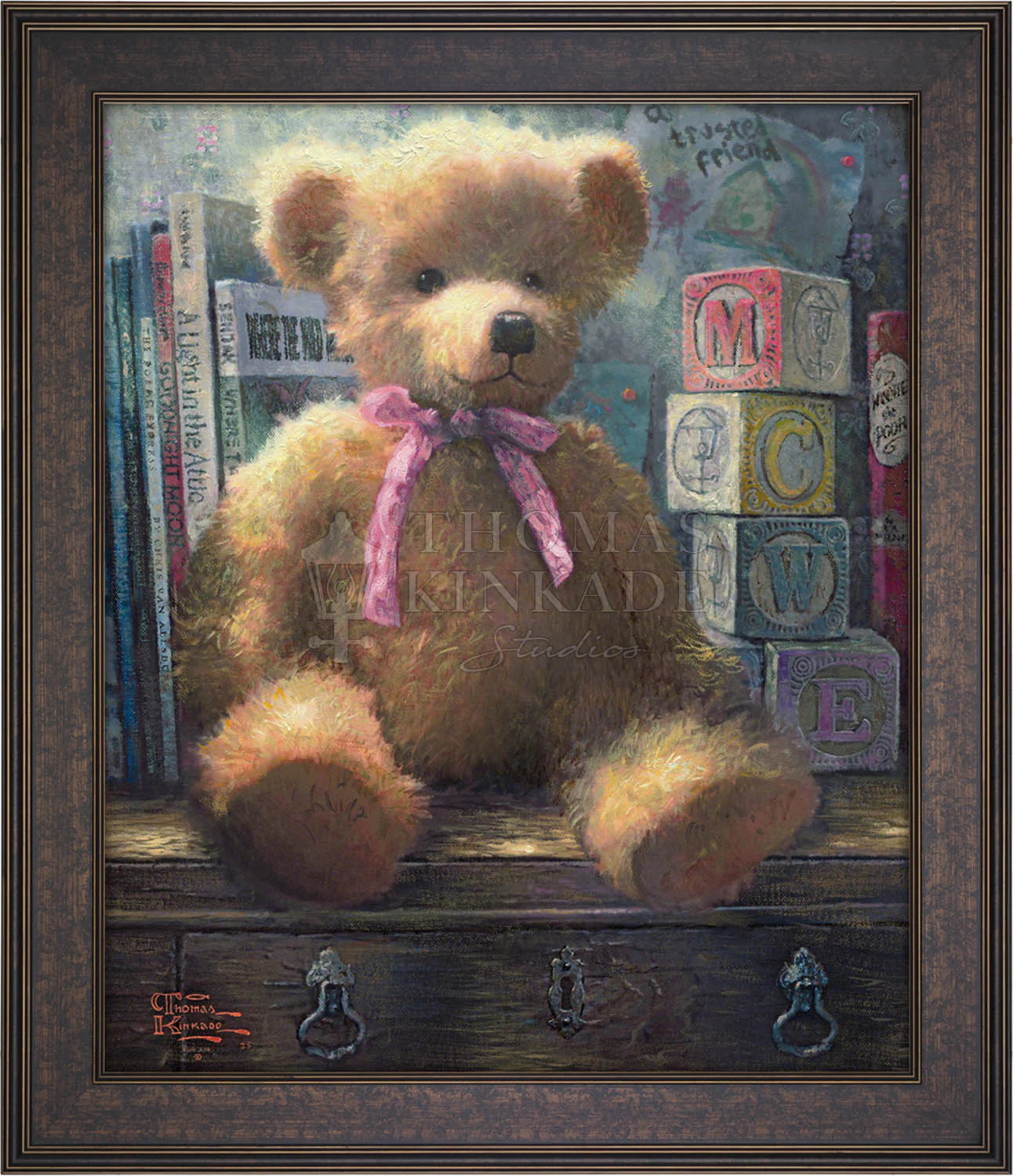 A Trusted Friend, Rose Bud - Limited Edition Canvas - Image 13