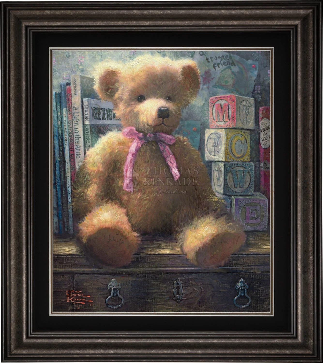 A Trusted Friend, Rose Bud - Limited Edition Canvas - Image 9