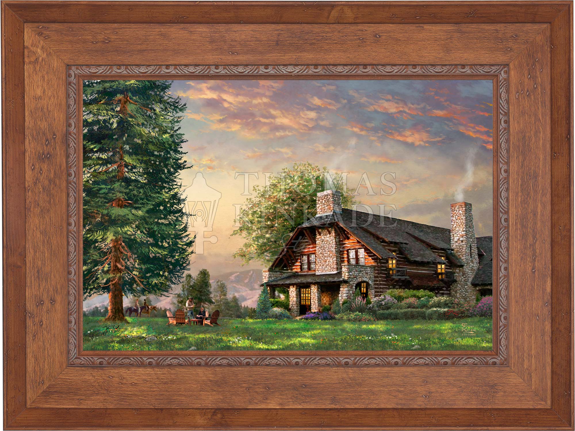 The Dutton House Yellowstone - Limited Edition Canvas - Image 6