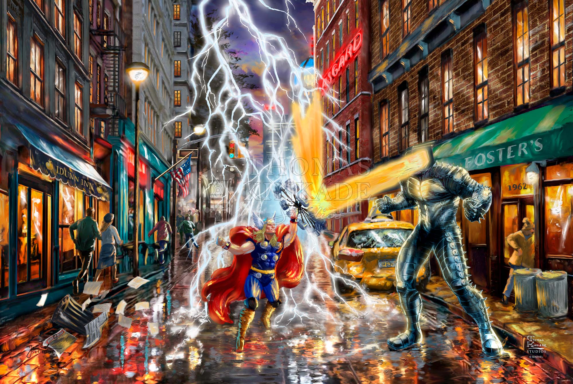 Thor - Limited Edition Canvas - Image 2