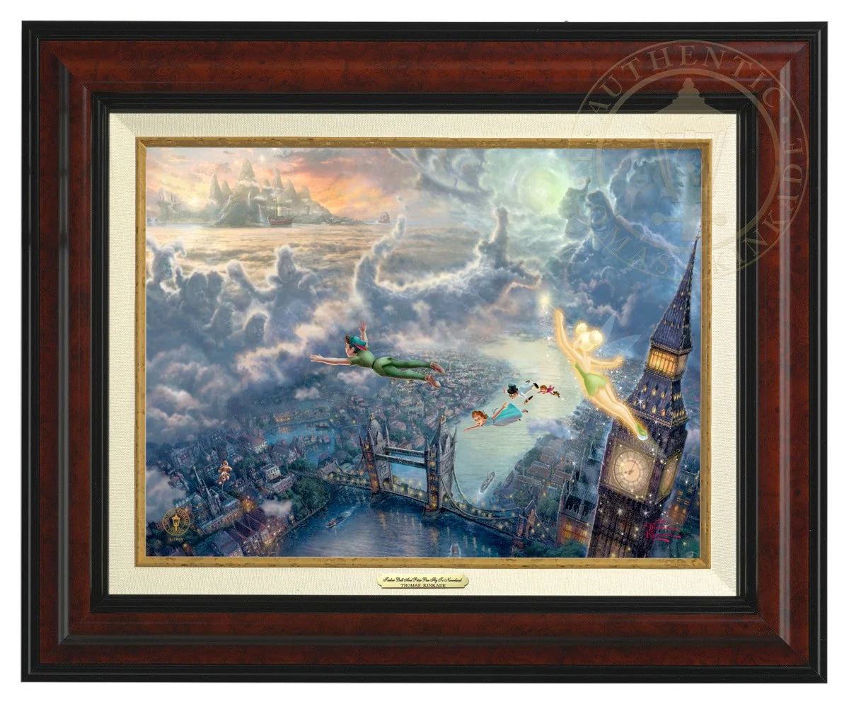 Disney Tinker Bell and Peter Pan Fly to Never Land - Canvas Classics - Image 4