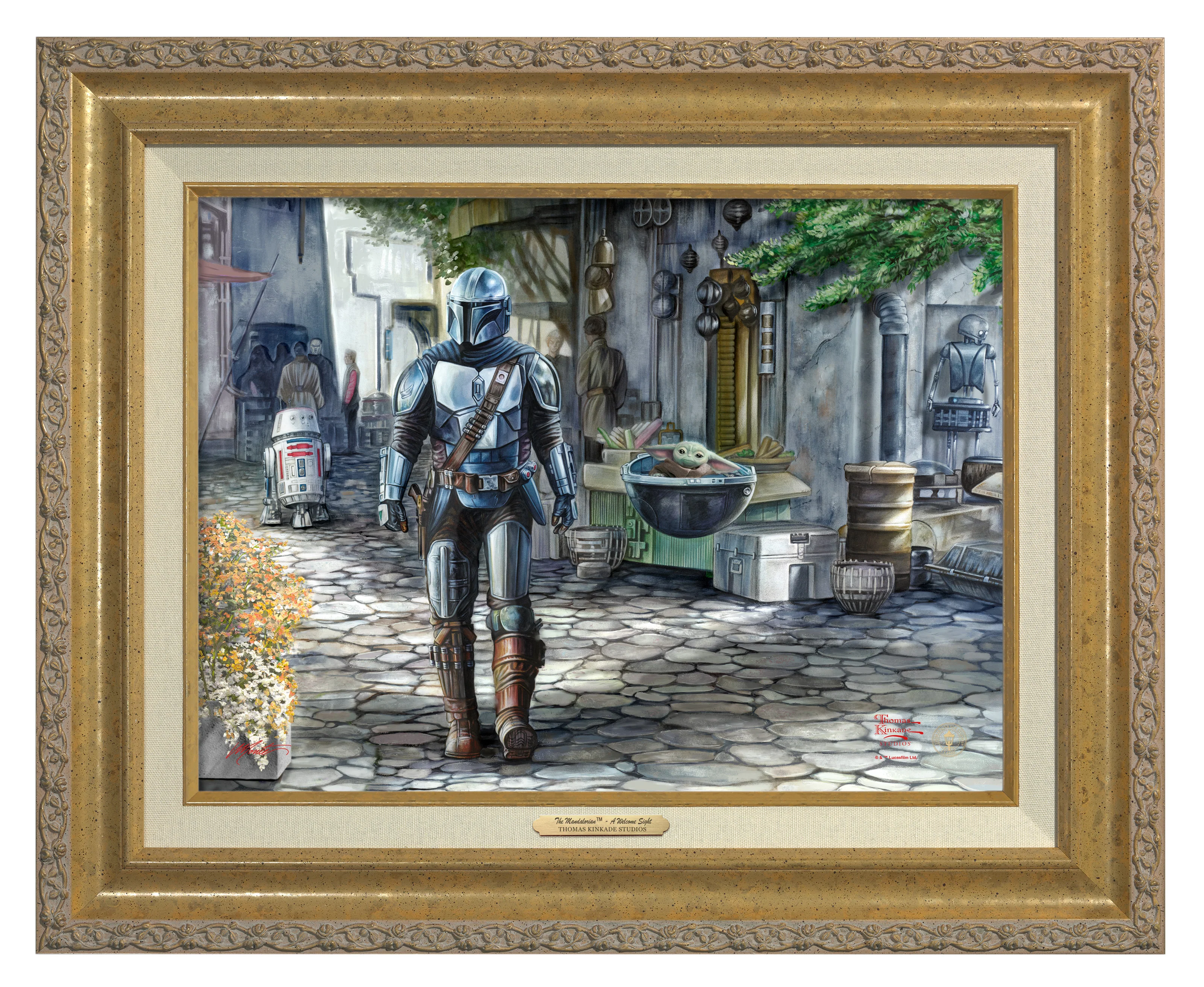 The Mandalorian™ - A Welcome Sight - Canvas Classics - Image 3