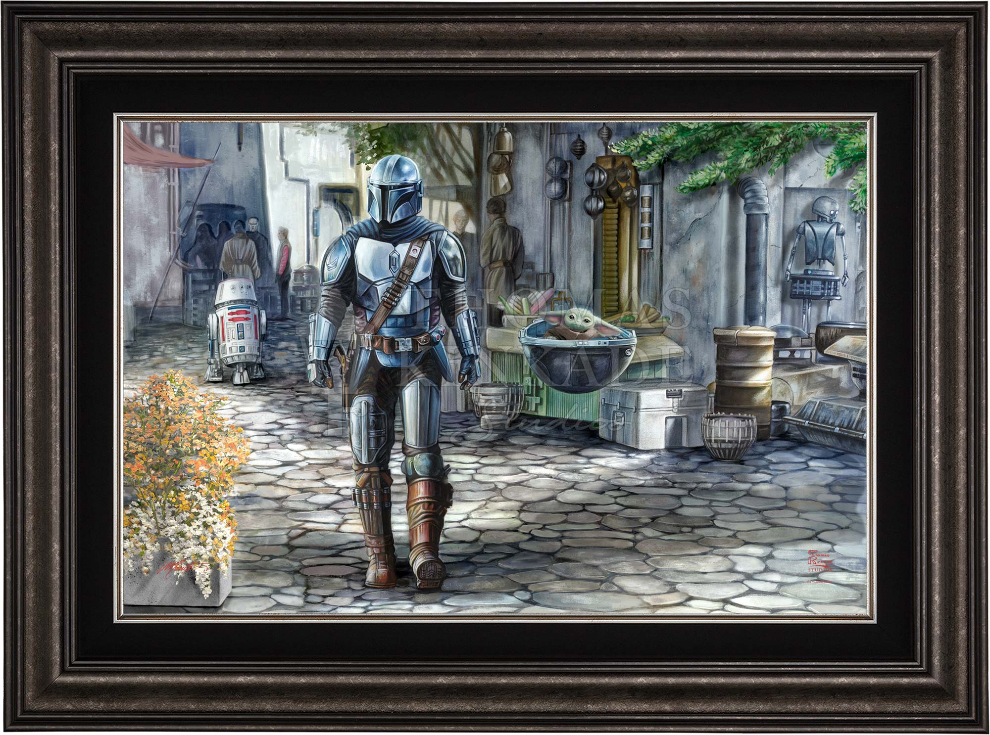 The Mandalorian™ - A Welcome Sight - Limited Edition Canvas - Image 11