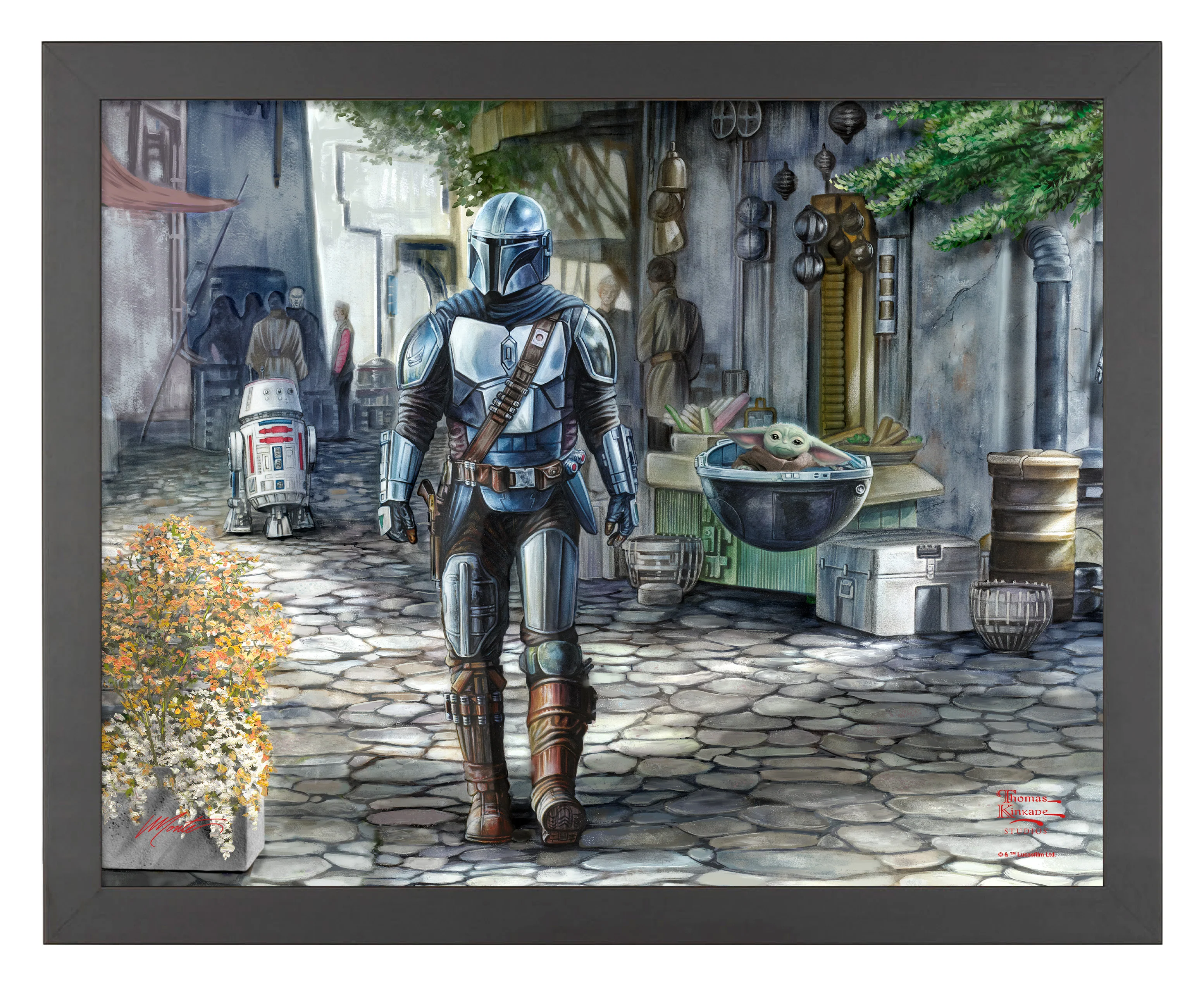 The Mandalorian™ - A Welcome Sight - Art Prints