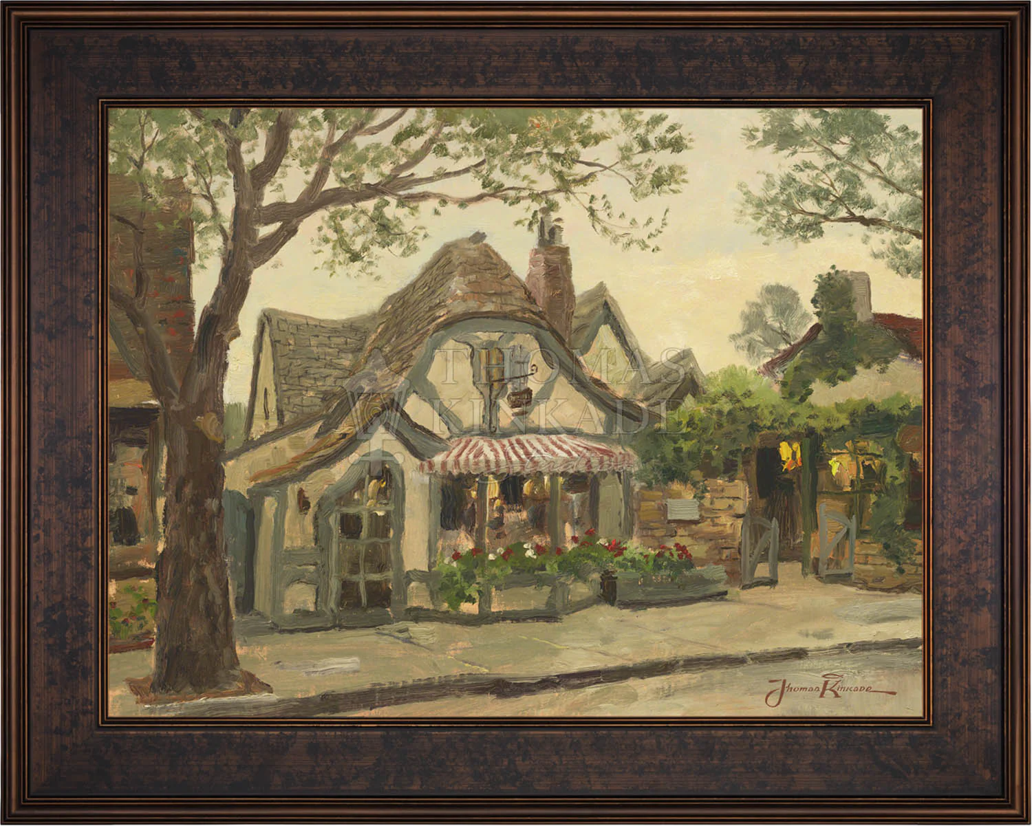 Tuck Box Tea Room, Carmel - Limited Edition Canvas - Image 12