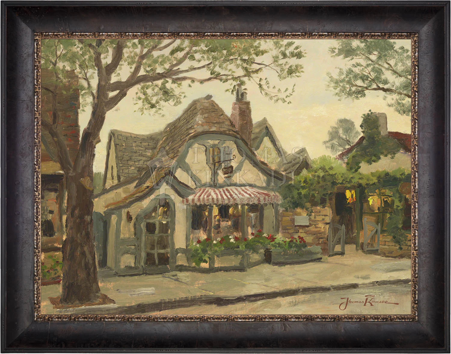 Tuck Box Tea Room, Carmel - Limited Edition Canvas - Image 5
