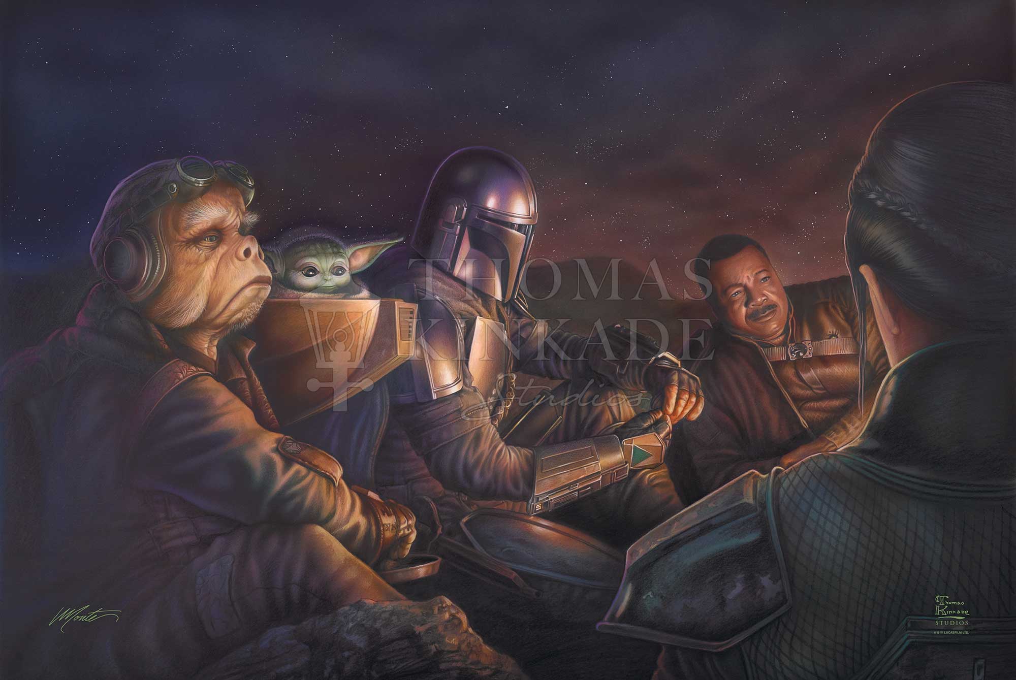 The Mandalorian™ - An Uneasy Alliance - Limited Edition Canvas - Image 17