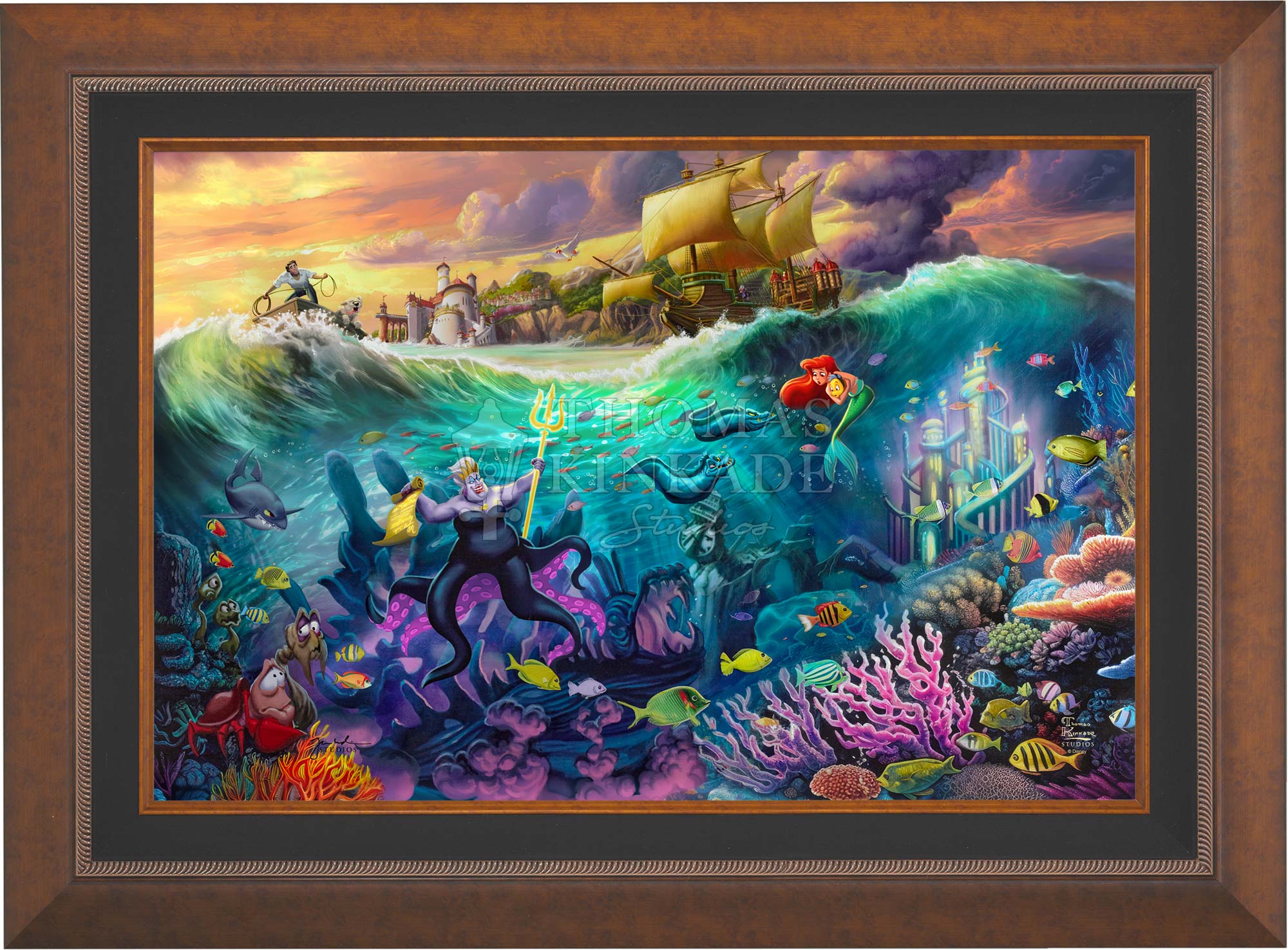 Disney Ursula - Limited Edition Canvas - Image 4