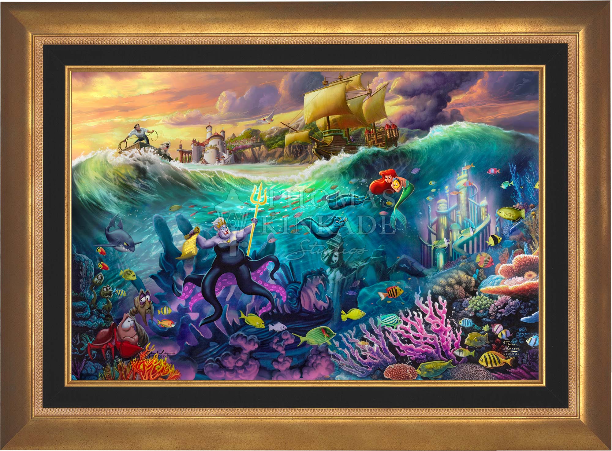 Disney Ursula - Limited Edition Canvas - Image 5