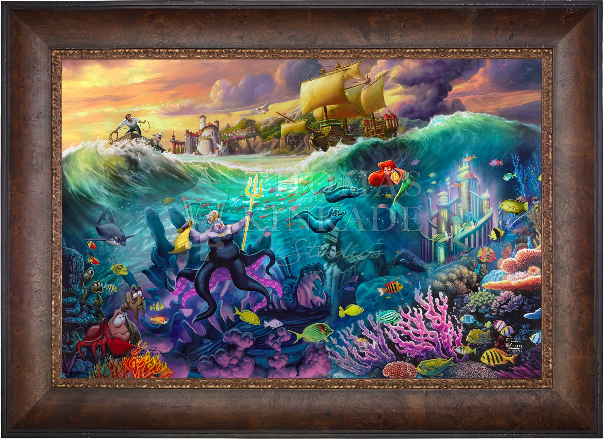 Disney Ursula - Limited Edition Canvas - Image 7