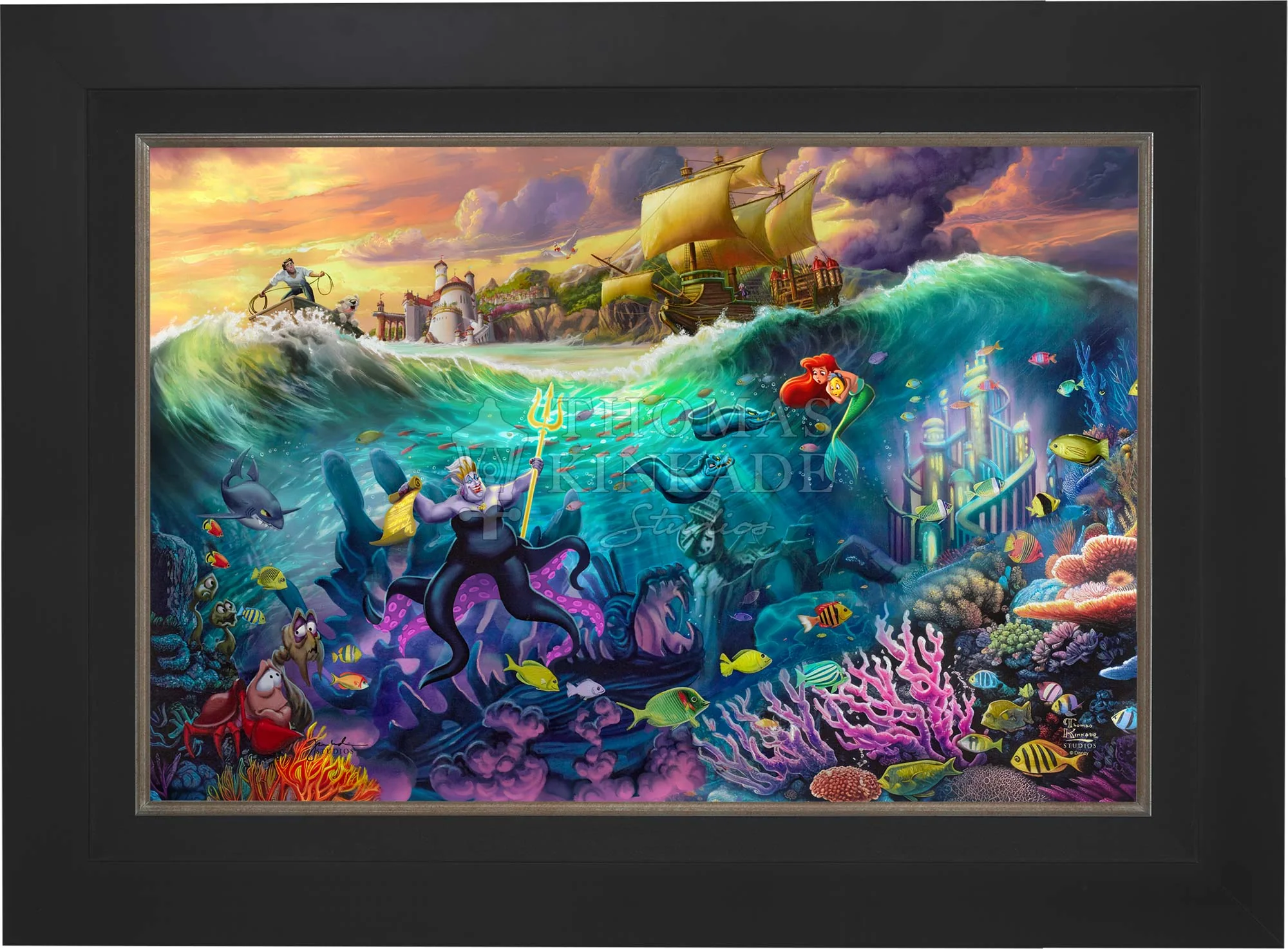 Disney Ursula - Limited Edition Canvas - Image 9